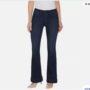 Laurie Felt Silky Denim Flare Denim